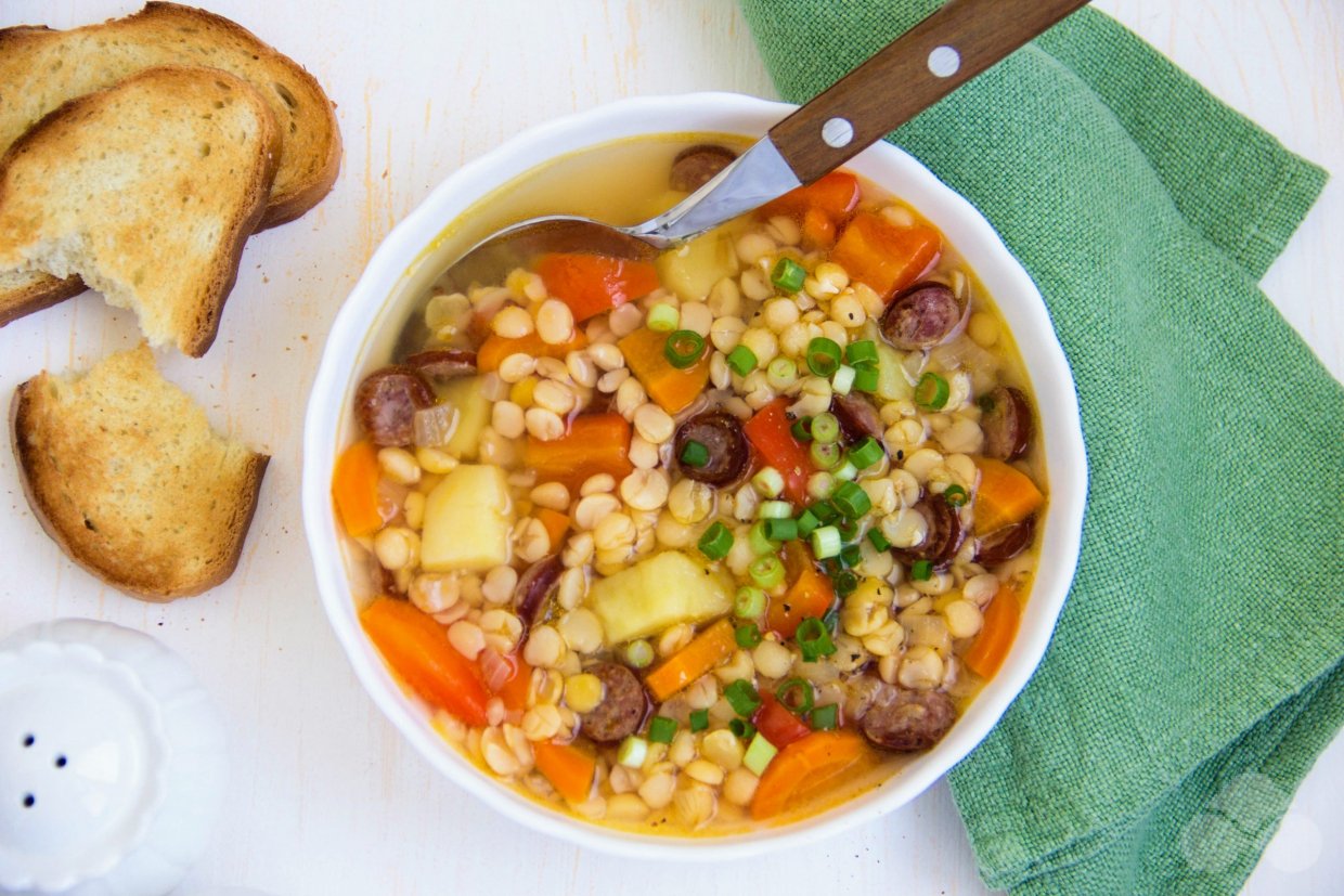 Суп с брокколи и сладким перцем — пошаговый рецепт с фото от Bonduelle